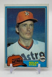 Nolan Ryan 1981 Topps Baseball Card No. 240