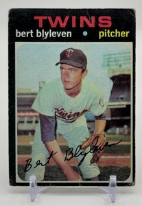 Bert Blyleven 1971 Topps Vintage Minnesota Twins Baseball Card No. 26