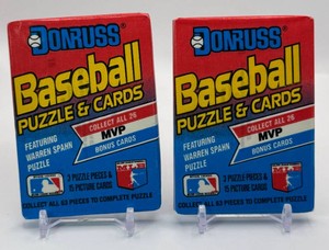 2 Packs of 1989 Donruss Baseball Cards (Griffey Jr RC)