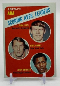 1970 Topps 1970-71 ABA Scoring Average Leaders Vintage Basketball Card No. 147