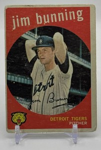 Jim Bunning 1959 Topps Vintage Baseball Card No. 149