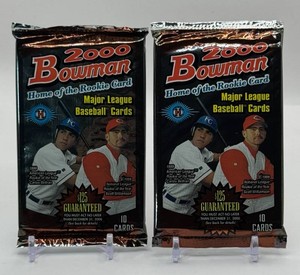 2 Packs of 2000 Bowman Baseball Cards