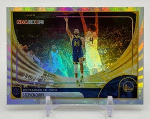 Stephen Curry 2026 NBA Hoops Highlights Foil Basketball Card No. 261
