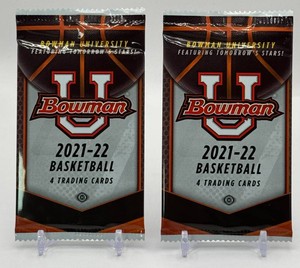 2 Packs of 2021-22 Bowman U Basketball Cards