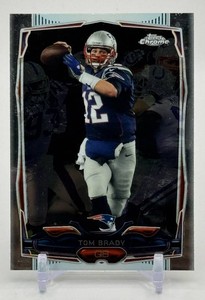 Tom Brady 2014 Topps Chrome Football Card No. 62