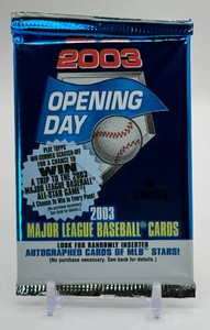 1 Pack of 2003 Topps Baseball Cards