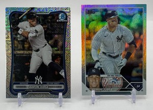 Aaron Judge 2-Card Foil Baseball Card Lot