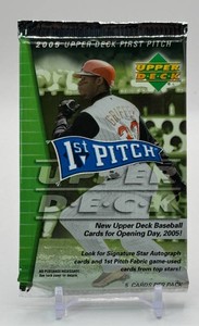 1 Pack of 2005 Upper Deck Baseball Cards