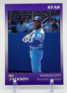 Bo Jackson 1990 Star Baseball Card