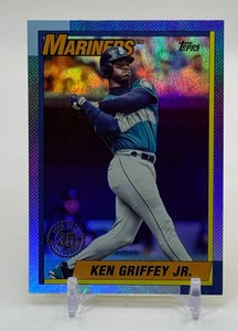 Ken Griffey Jr 2025 Topps Foil Insert Baseball Card No. U90-47