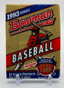1 Pack of 1993 Bowman Baseball Cards (Derek Jeter RC) (2)