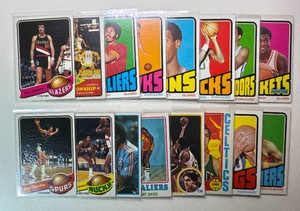 16-Card Vintage Basketball Card Lot