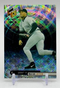 Derek Jeter 1999 HoloGrFX Foil Baseball Card No. 38