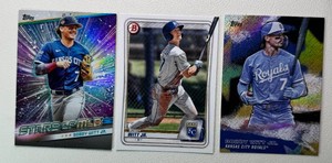 Bobby Witt 3-Card Baseball Card Lot