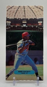 Kirby Puckett 1986 Leaf All-Star Game Pop Up Minnesota Twins Baseball Card