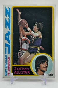 Pete Maravich 1978 Topps Basketball Card No. 80