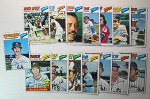 15-Card 1977 Topps Baseball Card Lot (StarsHOF)