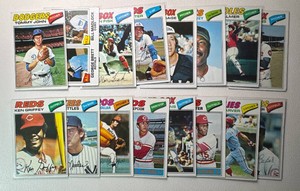 16-Card 1977 Topps Baseball Card Lot (StarsHOF)