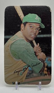 Reggie Jackson 1971 Topps Super Vintage Baseball Card No. 38