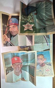 5 Vintage Baseball Poster Lot