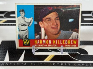 Harmon Killebrew 1960 Topps # 210 Vintage Baseball Card