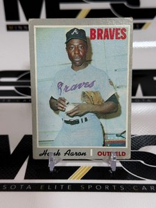 Hank Aaron 1970 Topps #500 Vintage Baseball Card