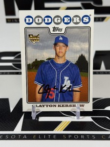 Clayton Kershaw RC 2008 Topps #UH240 Rookie Baseball Card