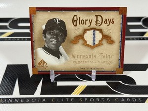 Tony Oliva Jersey Patch Game-Used 2008 UD SP Legendary Cuts Glory Days #GD-TO Minnesota Twins Baseball Card