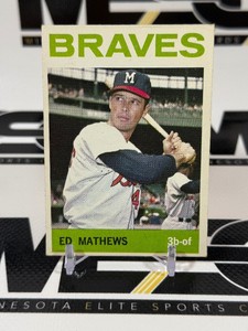 Eddie Mathews 1964 Topps #35 Vintage Baseball Card