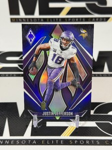 Justin Jefferson 249 2024 Phoenix #91 Numbered 058249 Minnesota Vikings Football Card