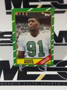 Reggie White 1986 Topps #275 Vintage Rookie Baseball Card