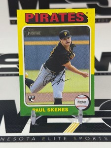 Paul Skenes RC 2024 Topps Heritage #594 Rookie Baseball Card