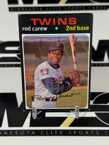 Rod Carew 1971 Topps #210 Vintage Minnesota Twins baseball Card