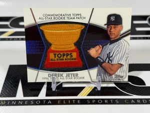 Derek Jeter Commemorative All-Star Rookie Team Patch 2014 Topps #RCMP-DJ Baseball Card