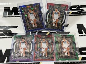 (4) Terrence Shannon Jr. RC Variation Lot 2024-25 Selec #78 Prizm Concourse Minnesota Timberwolves Rookie Lot