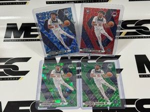 (4) Terrence Shannon Jr. RC Variaton Lot 2025-25 Mosaic #205 Prizm Minnesota Timberwolves Rookie Lot