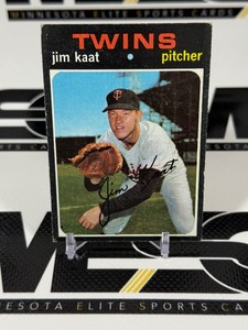 Jim Kaat 1971 Topps #245 Vintage Minnesota Twins Baseball Card