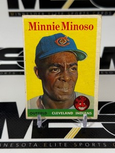 Minnie Minoso 1958 Topps #295 Vintage Baseball Card