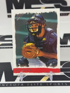Joe Mauer RC 2002 Topps Gallery #186 Rookie Minnesota Twins Baseball Card