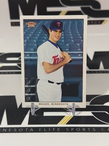 Joe Mauer RC 2002 Topps 206 #271 Rookie Minnesota Twins Baseball Card