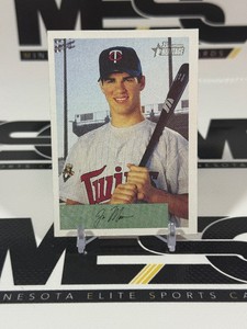 Joe Mauer RC 2002 Bowman Heritage #238 Rookie Minnesota Twins Baseball Card
