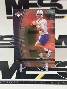 Peyton Manning Black Diamond 2nd Year 1999 Upper Deck #45 Football Card