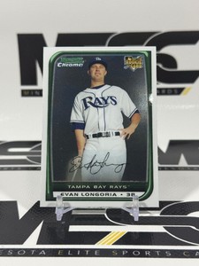 Evan Longoria RC 2008 Bowman Chrome #216 Rookie Baseball Card