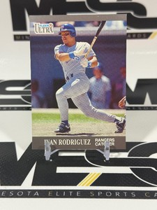 Ivan Rodriguez RC 1991 Fleer Ultra #U-58 Rookie Baseball Card