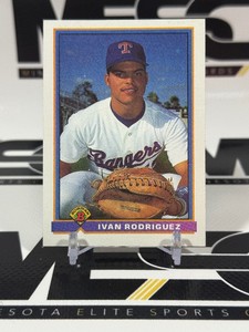 Ivan Rodriguez RC 1991 Bowman #272 Rookie Baseball Card