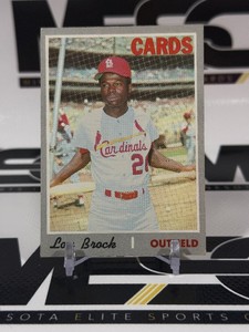 Lou Brock 1970 Topps #330 Vintage Baseball Card