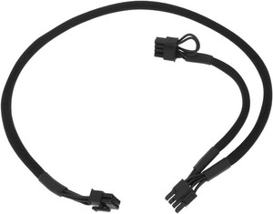 Modular Power Supply Cable 8-Pin CPU to Dual PCIe 62 Pin for Graphics Card 6020cm Compatible with Thermaltake Toughpower
