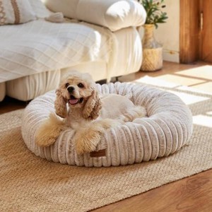 $39 FUKUMARU Dog Bed, 30 Orthopedic Dog Beds for Medium Dogs, Donut Cat Beds