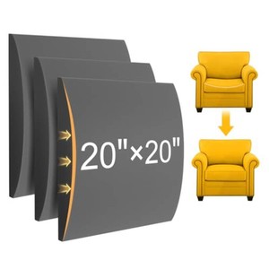 $40 MYLIFESION Couch Cushion Support for Sagging Seat, 20x20x2 inches