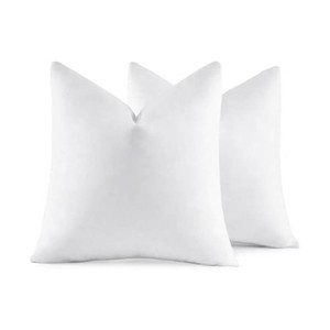 $40 MIULEE 22x22 Pillow Inserts, Set of 2 Feather Down Throw Pillows